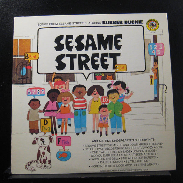 Golden Orchestra & Chorus - Songs For Sesame Street And All Time LP VG+ LP-256 - Shuga Records