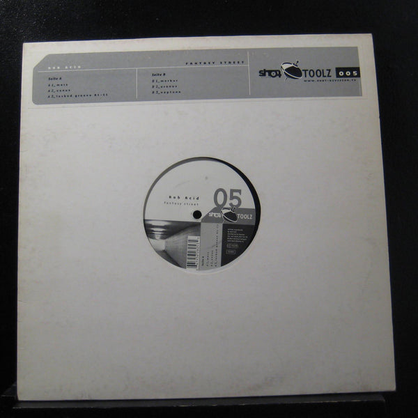 Rob Acid - Fantasy Street 12" VG+ SHOT TOOLZ 05 Germany 1999 Vinyl Record - Shuga Records