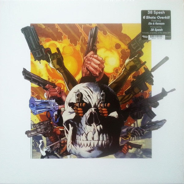 38 Spesh ‎– 6 Shots: Overkill - New EP Record 2020 Air Vinyl USA Vinyl - Hip Hop - Shuga Records
