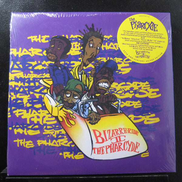 The Pharcyde - Bizarre Ride II 5 LP New Sealed CR00017 Blue / Yellow Vinyl - Shuga Records