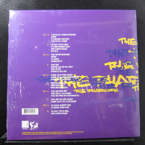 The Pharcyde - Bizarre Ride II 5 LP New Sealed CR00017 Blue / Yellow Vinyl - Shuga Records