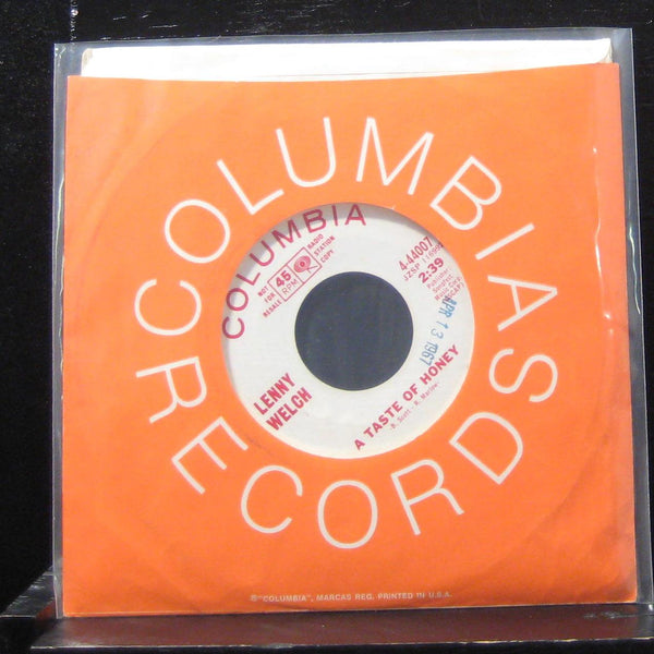 Lenny Welch - Since I Fell For You 7" VG+ 4-44007 Vinyl 45 Promo - Shuga Records