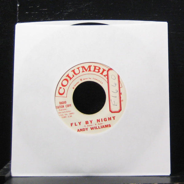 Andy Williams - Danny Boy / Fly By Night 7" VG+ 4-42199 Vinyl 45 Promo - Shuga Records