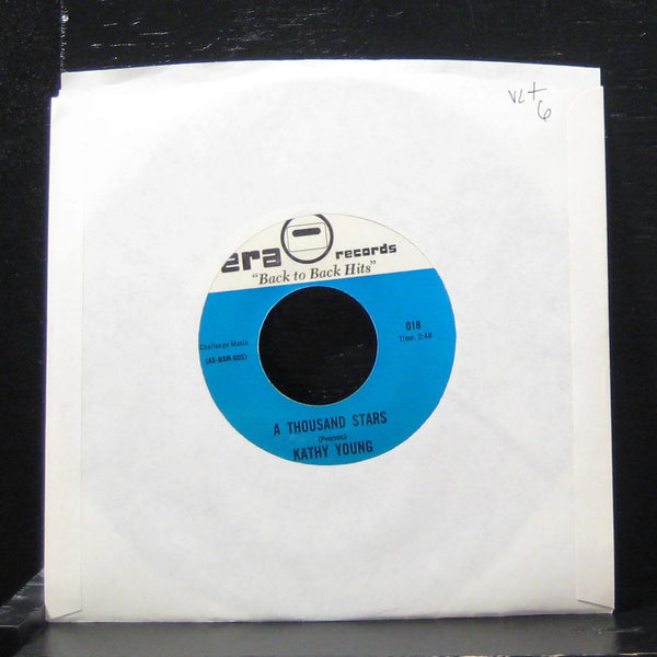 Kathy Young - A Thousand Stars / Happy Birthday Blues 7" VG+ 018 Vinyl 45 - Shuga Records