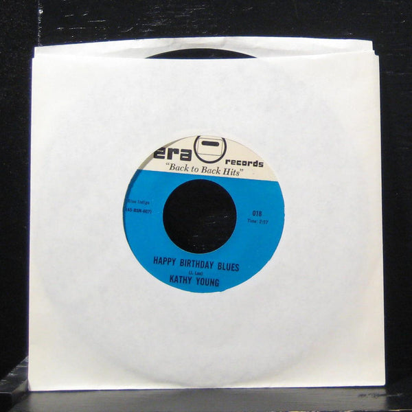 Kathy Young - A Thousand Stars / Happy Birthday Blues 7" VG+ 018 Vinyl 45 - Shuga Records