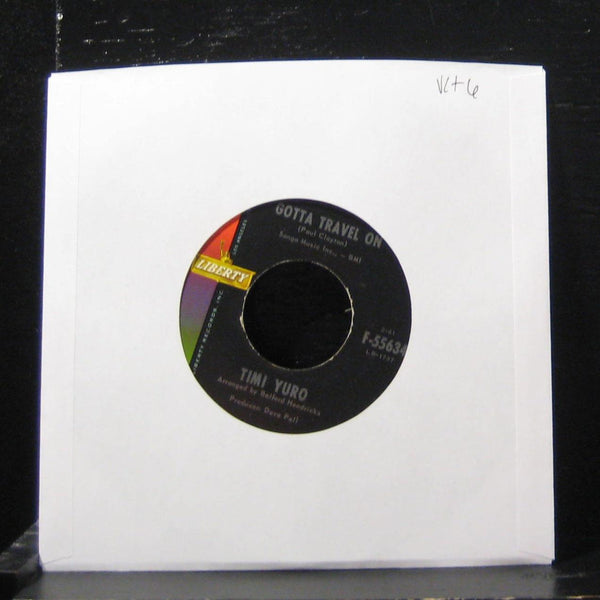 Timi Yuro - Gotta Travel On / Down In The Valley 7" VG+ F-55634 Vinyl 45 - Shuga Records