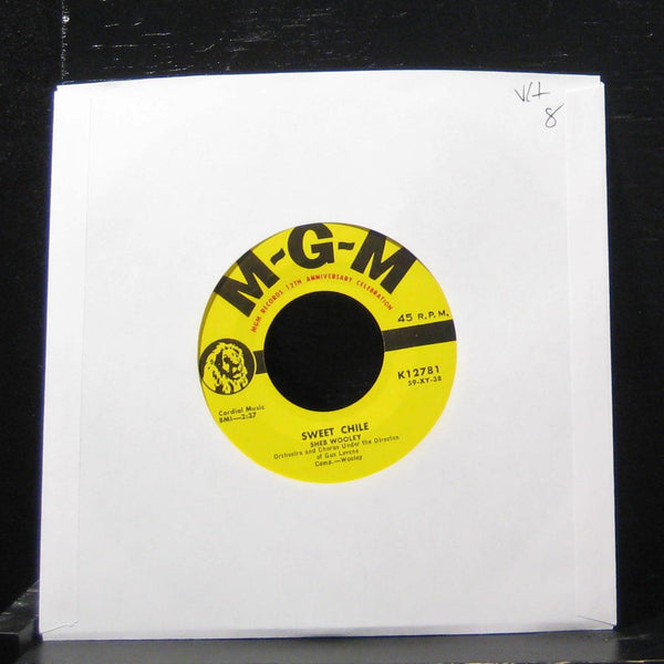 Sheb Wooley - Sweet Chile / The Chase 7" VG+ K12781 Vinyl 45 MGM - Shuga Records