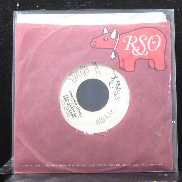 Eric Clapton and his Band - Another Ticket 7" VG+ RS 1064 Vinyl 45 Promo - Shuga Records