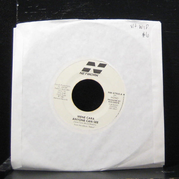 Irene Cara - Anyone Can See Mono / Stereo 7" VG+ NW-47950 Vinyl 45 Promo - Shuga Records