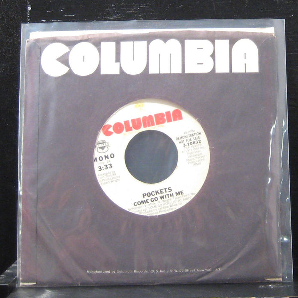Pockets - Come Go With Me Mono / Stereo 7" VG+ 310632 Vinyl 45 Promo - Shuga Records
