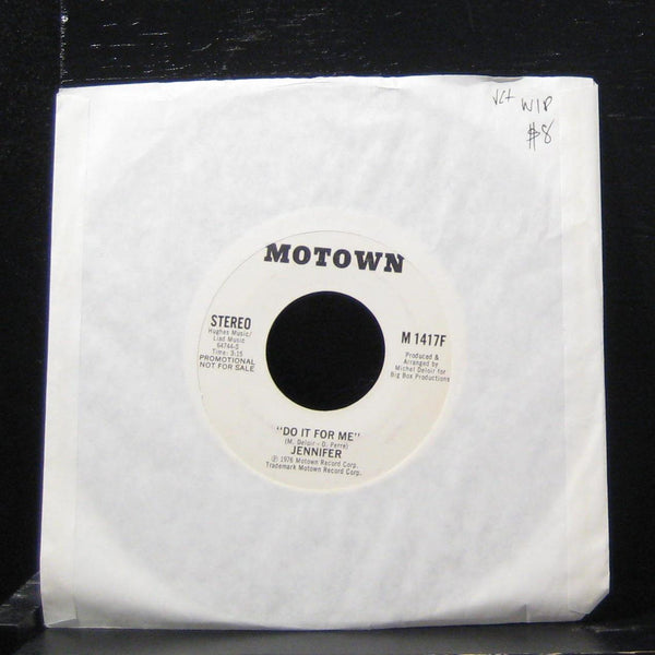 Jennifer - Do It For Me Mono / Stereo 7" VG+ M 1417F Vinyl 45 Promo - Shuga Records