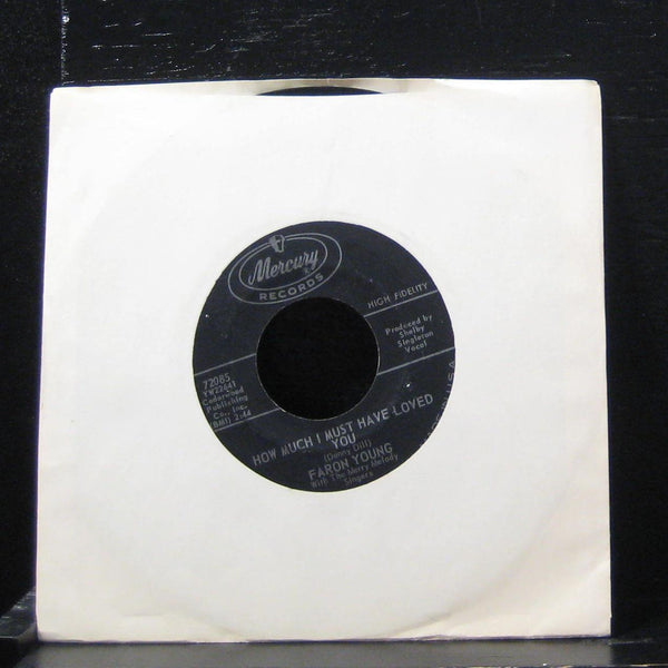 Faron Young - The Yellow Bandana 7" VG+ 72085 Vinyl 45 Mercury 1963 - Shuga Records