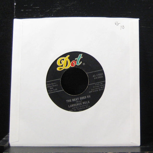 Lawrence Welk - The Beat Goes On 7" VG 45-17001 Vinyl 45 - Shuga Records