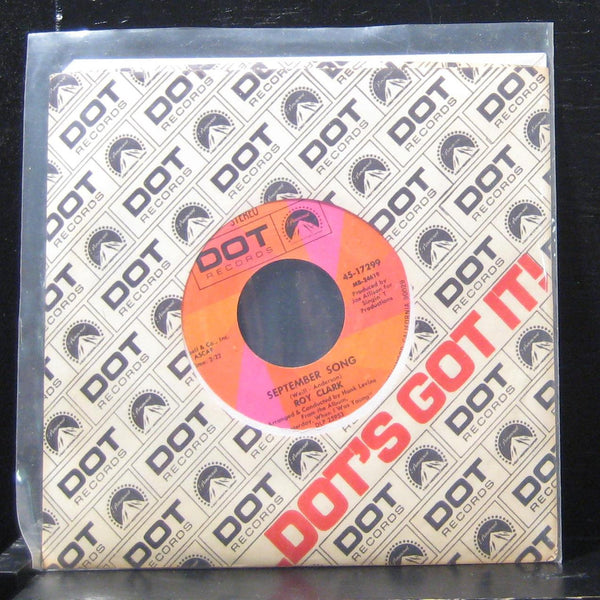 Roy Clark - September Song / For The Life Of Me 7" VG+ 45-17299 Vinyl 45 - Shuga Records