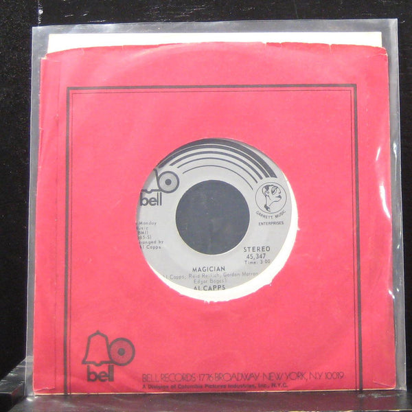 Al Capps - Magician / Shangri-LA 7" VG+ 45,347 Vinyl 45 Bell - Shuga Records