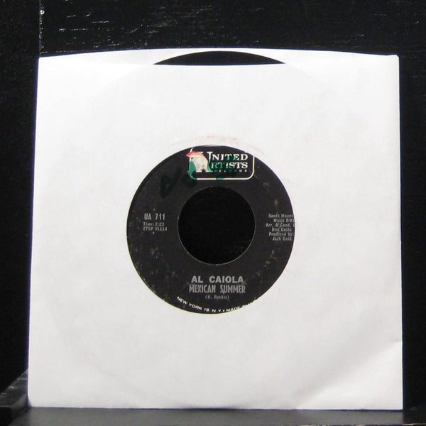 Al Caiola - From Russia With Love 7" VG UA 711 Vinyl 45 - Shuga Records