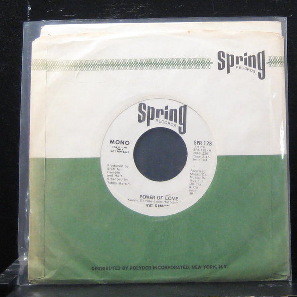 Joe Simon - Power Of Love / The Mirror Don't Lie 7" VG+ SPR 128 Vinyl 45 - Shuga Records