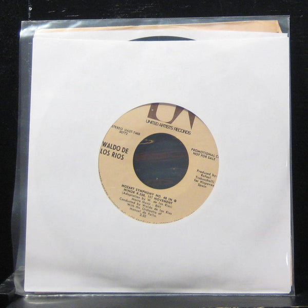 Waldo De Los Rios - Symphony No. 40 In G Minor 7" VG+ UA-7468 Vinyl 45 Promo - Shuga Records