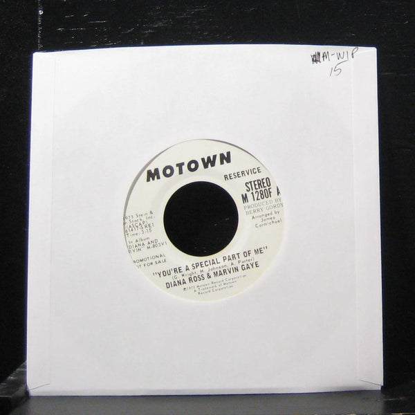 Diana Ross - You're A Special Part Of Me 7" Mint- M1280F Vinyl 45 Promo - Shuga Records
