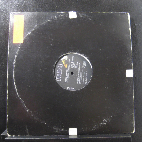 Peter Brown - Overnight Sensation 12" VG+ PD-13518 RCA USA 1983 Vinyl Record - Shuga Records