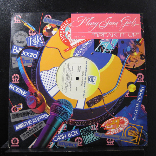 Mary Jane Girls - Break It Up 12" Mint- 4547GG White Promo 1985 USA Vinyl Record - Shuga Records