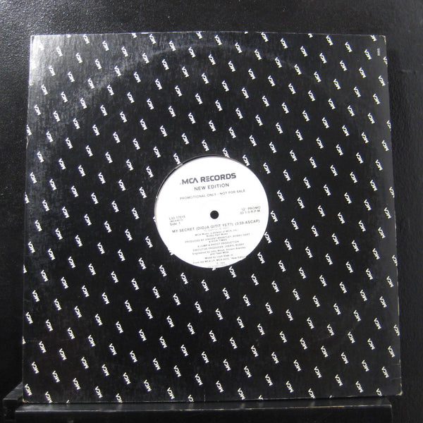 New Edition - My Secret (Didja Gitit Yet) 12" Mint- L33-17015 Promo Vinyl Record - Shuga Records