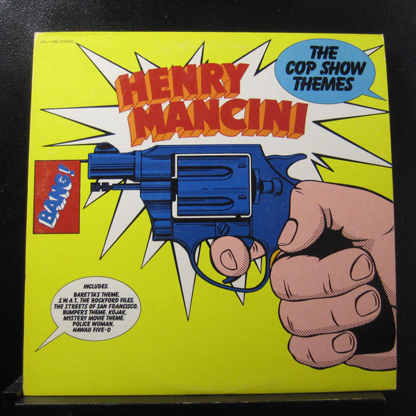 Henry Mancini - The Cop Show Themes LP VG+ APL1-1896 RCA 1976 Vinyl Record - Shuga Records