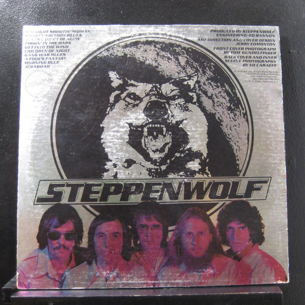 Steppenwolf - Slow Flux LP VG+ AL 33093 Columbia / Mums 1974 USA Vinyl Record - Shuga Records