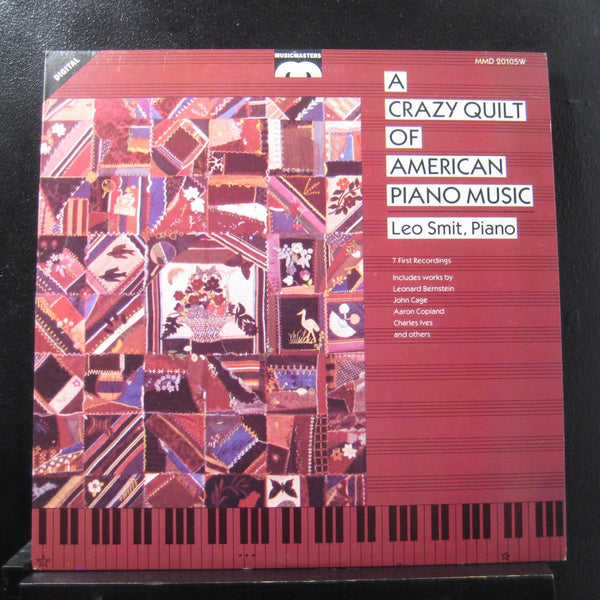 Leo Smit - A Crazy Quilt Of American Piano Music LP Mint- MMD 20105 Vinyl Record - Shuga Records