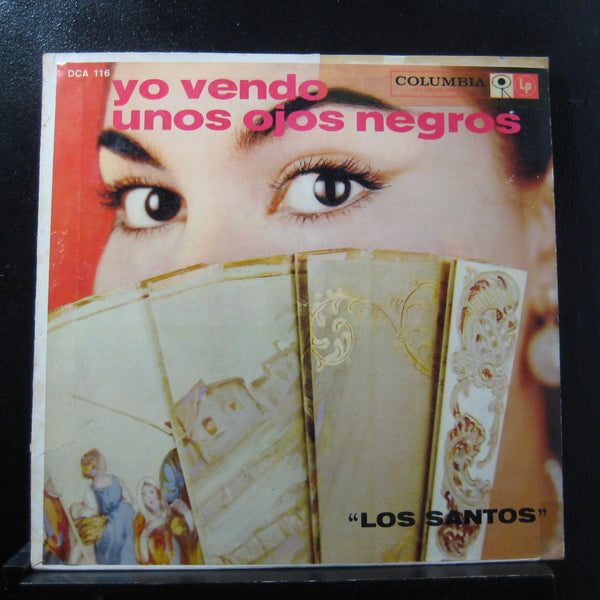Yo Vendo Unos Ojos Negros - Los Santos LP VG+ DCA-116 Mono Mexico Vinyl Record - Shuga Records