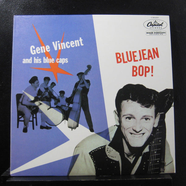 Gene Vincent & His Blue Caps - Bluejean Bop LP Mint- 2C 064-82.077 M Mono France - Shuga Records