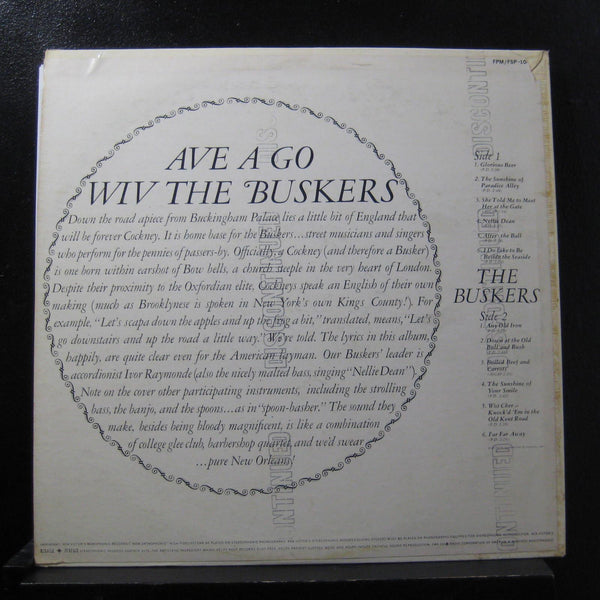 The Buskers - Ave A Go Wiv The Buskers LP VG+ FSP 104 Living Stereo Vinyl Record - Shuga Records