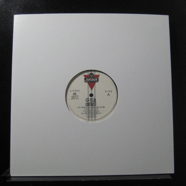 Total Contrast - Hit And Run 12" 45 RPM Mint- LONX 76 UK 1985 London 1985 Record - Shuga Records