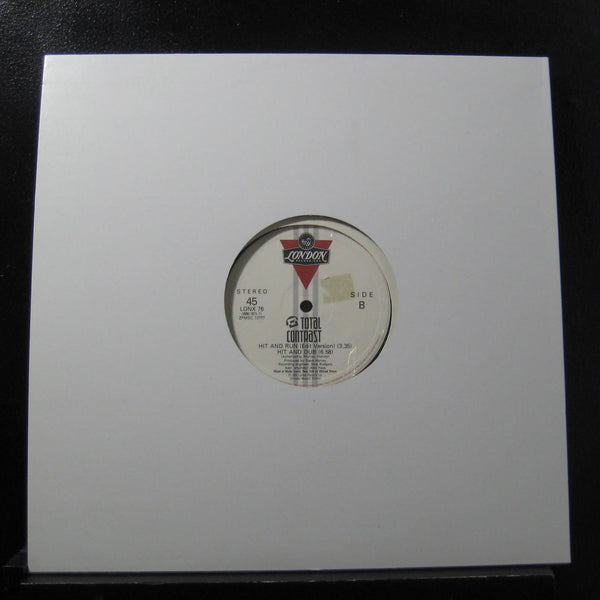Total Contrast - Hit And Run 12" 45 RPM Mint- LONX 76 UK 1985 London 1985 Record - Shuga Records