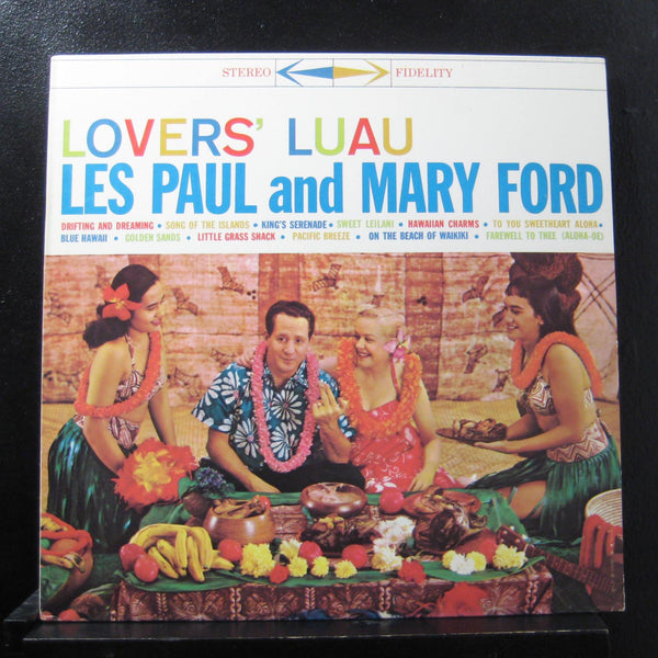 Les Paul And Mary Ford - Lover's Luau LP Mint- P-18705 CBS Special Vinyl Record - Shuga Records