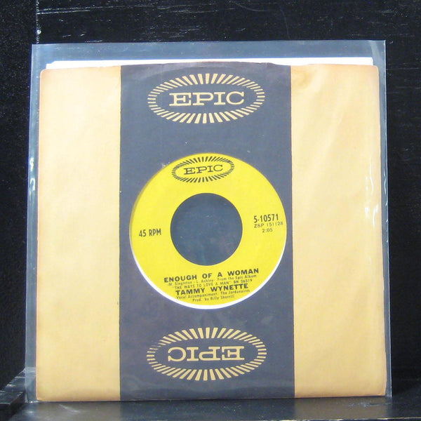 Tammy Wynette - I'll See Him Through 7" Mint- 5-10571 Vinyl 45 Epic 1969 - Shuga Records