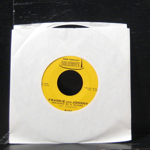101 Strings - Backbeat Symphony / Frankie And Johnny 7" VG+ A-144 Vinyl 45 - Shuga Records