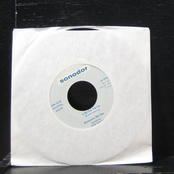 Orchestra Del Oro - Theme From Lolita / Lolita Ya-Ya 7" VG+ SON-207 Vinyl 45 - Shuga Records
