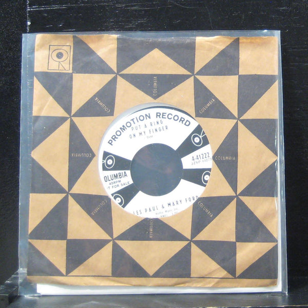 Les Paul & Mary Ford - Put A Ring On My Finger 7" VG+ 4-41222 Vinyl 45 Promo - Shuga Records
