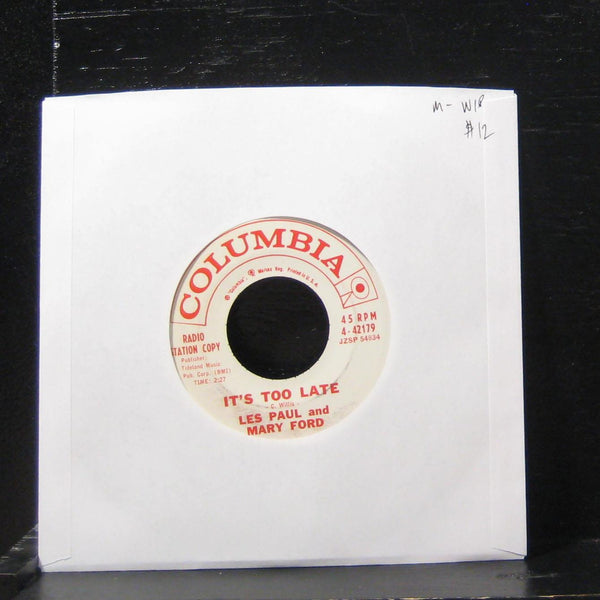 Les Paul & Mary Ford - Mountain Railroad 7" Mint- 4-42179 Vinyl 45 Promo - Shuga Records