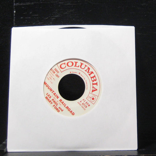 Les Paul & Mary Ford - Mountain Railroad 7" Mint- 4-42179 Vinyl 45 Promo - Shuga Records