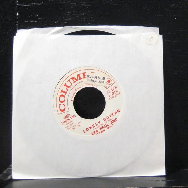 Les Paul & Mary Ford - Goodnight, Irene 7" VG+ 4-42241 Vinyl 45 Promo - Shuga Records