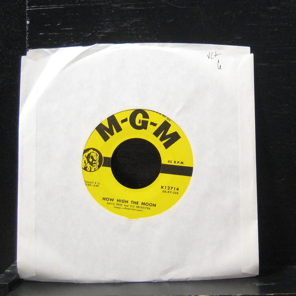 Stroll Along - How High The Moon / Stroll Along 7" VG+ K12714 Vinyl 45 MGM - Shuga Records