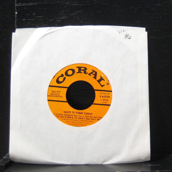 The Modernaires - Salute To Tommy Dorsey 7" VG+ 9-61779 Vinyl 45 - Shuga Records