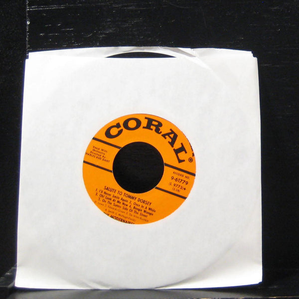 The Modernaires - Salute To Tommy Dorsey 7" VG+ 9-61779 Vinyl 45 - Shuga Records