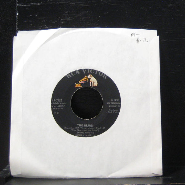 Henry Mancini - Big Noise From Winnetka / The Blues 7" Mint- 47-7785 Vinyl 45 - Shuga Records