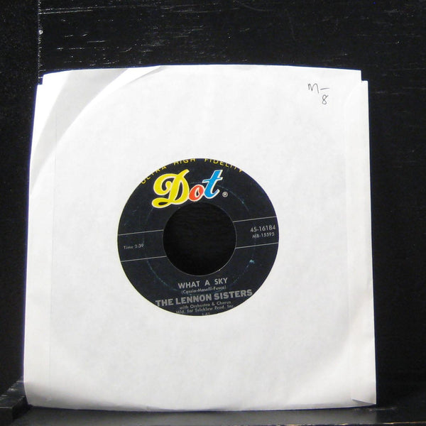 The Lennon Sisters - What A Sky / Did-Ja Know 7" Mint- 45-16184 Vinyl 45 - Shuga Records