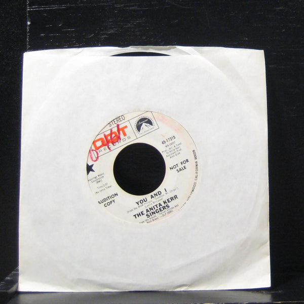 The Anita Kerr Singers - You And I 7" VG+ 45-17315 Vinyl 45 Promo - Shuga Records