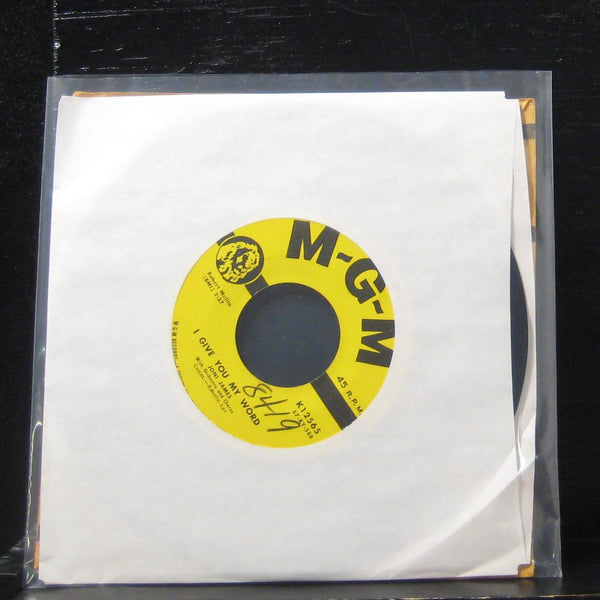 Joni James - I Give You My Word / Never Till Now 7" VG+ K12565 Vinyl 45 - Shuga Records