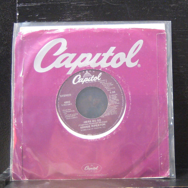 Minnie Riperton - Here We Go / Return To Forever 7" Mint- 4902 Vinyl 45 Capitol - Shuga Records